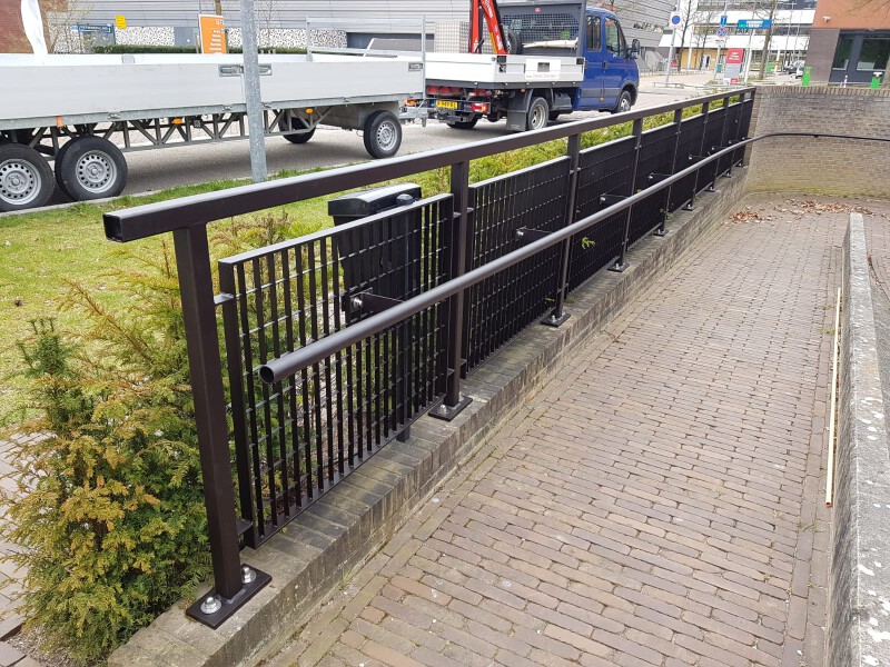Hekwerk bestaand model met leuning