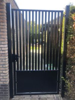 Looppoort Model Hamburg met schubplaat onderin