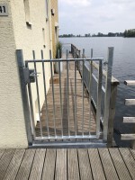 Looppoort Model beveiliging verzinkt