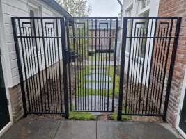 Poort met hekwerk Model Soest