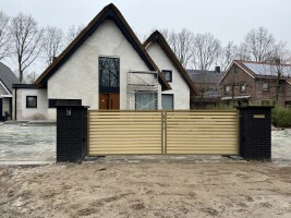 draaipoort lamellen goed kleur